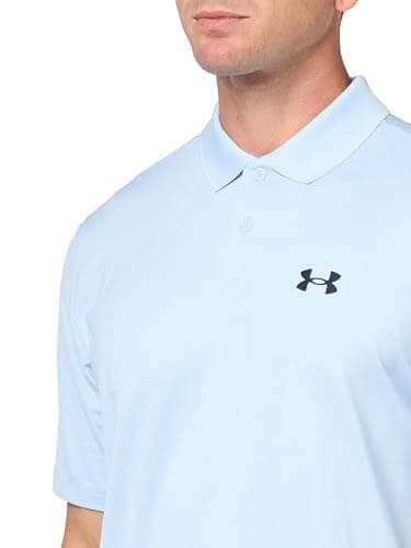 Under Armour Men's Performance 3.0 Polo, (465) Nimbus Blue / / Midnight Navy, Large - Image 3
