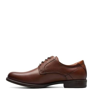 Florsheim mens Medfield Plain Toe Oxford Dress Shoe, Cognac, 9.5 US - Image 4