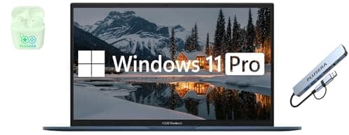 ASUS Vivobook 17.3" FHD Laptop, 6-Core Intel Core i3, 40GB RAM 2.5TB Storage (2TB SSD+512GB Docking Station Set), Windows 11 Pro with Microsoft Office Home & Business Included, PLUSERA Earphones, Blue - Image 1