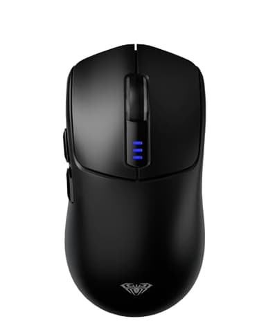 AULA SC580 Wireless Gaming Mouse, Tri-Mode 2.4G/BT5.0/USB-C Gaming Mouse, 12000 DPI Rechargeable Wireless Mouse with 6 Programmable Buttons, Ergonomic Computer Mouse for Laptop/PC/Mac/Tablet - Image 1