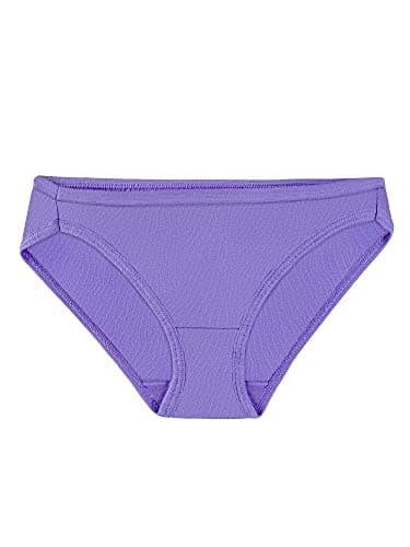 Fruit of the Loom Girls' Big Cotton Bikini Underwear Multipacks, 10 Pack-Fashion Assorted, 8 - Image 2