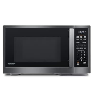 TOSHIBA ML4-EM12PA(BS) Countertop Microwave Oven with Stylish Design As Kitchen Essentials, Smart Sensor, 13 Auto Menus&Mute Function, 1.2 Cu Ft with 12.4" Turntable, 1000W, Black Stainless Steel - Image 1