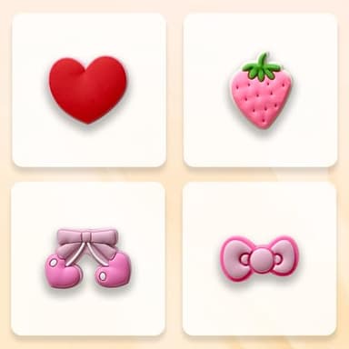 Cute Charms for Croc Clog Shoes Decoration, Charms Accessories for Shoe (White) - Image 4