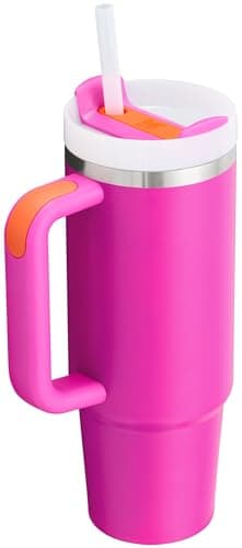 Stanley Quencher H2.0 Tumbler with Handle and Straw 30 oz | Flowstate 3-Position Lid | Cup Holder Compatible for Travel | Insulated Stainless Steel Cup | BPA-Free | Vivid Violet - Image 3