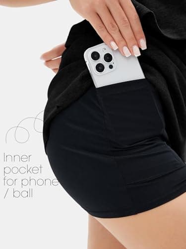 EXLURA Womens Summer 2 Piece Short Skirt Sets Short Sleeve Tshirt Matching Tennis Skort Dressy Cotton Travel Vacation Outfits - Image 5