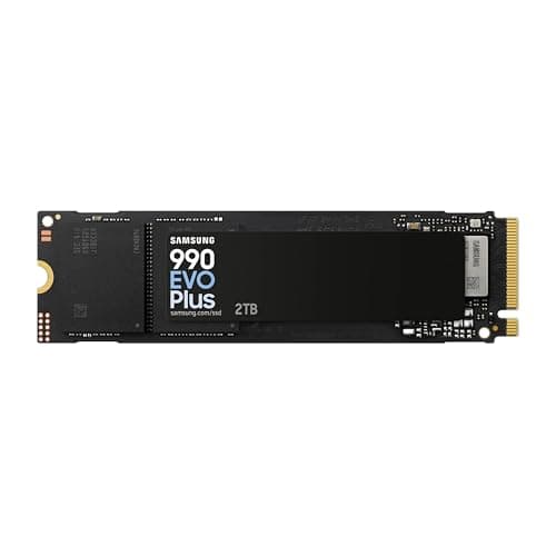 Samsung 990 EVO Plus SSD 2TB, PCIe Gen 4x4, Gen 5x2 M.2 2280, Speeds Up-to 7,250 MB/s, Upgrade Storage for PC/Laptops, HMB Technology and Intelligent Turbowrite 2.0, (MZ-V9S2T0B/AM) - Image 1