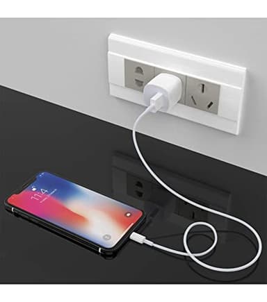 USB Wall Charger,Small iPhone Charger Box,Travel Plug Cube 5W Power Adapter for iPhone SE 2020/12 Pro Max/11 Pro Max/XR/X/8 Plus/7/6S/6S/6/5,Galaxy S7/S6/S5 Edge,LG,HTC,Huawei,Moto,Kindle - Image 5