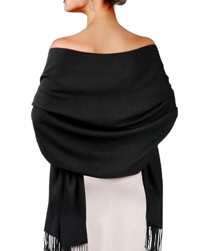 FURTALK Pashmina Shawls and Wraps for Evening Dress Women's Scarf Wedding Bride Bridesmaid Gifts Winter Scarves - Image 1