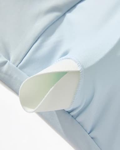 SUUKSESS Women Sexy Halter Tankini Bathing Suits Slimming Tummy Control High Waisted Swimsuits 2 Piece (Blue Floral, XL) - Image 6