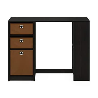 FURINNO Computer Study Writing Desk, Espresso, Model:15110EXBR - Image 8