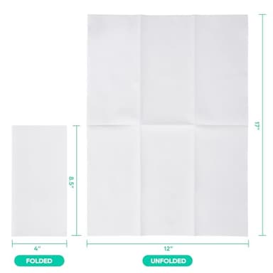 420PACK Disposable Hand Towels for Bathroom, Soft and Absorbent Paper Guest Towels Disposable Decorative Bathroom Hand Napkins for Kitchen, Parties, Weddings, Dinners - Image 5