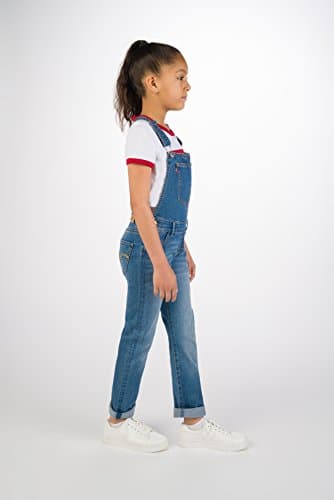 Levi's Girls' Big Denim Overall, West Lake, 8 - Image 5