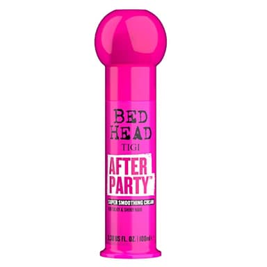 Bed Head by TIGI After Party Super Smoothing Cream – Anti Frizz Hair Styling Product, Humidity Protection for Frizzy, Dull, or Coarse Hair, 3.38 fl oz - Image 1
