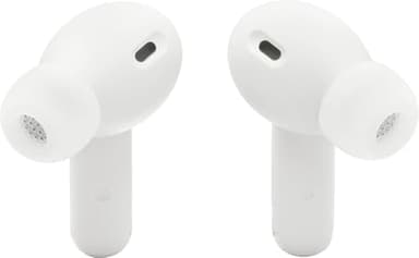 JBL Vibe Beam 2 - True Wireless Noise Cancelling Earbuds Pure Bass Sound & Smart Ambient Technology, 4mics for Crisp, Clear Calls, up to 40Hrs of Playback, IP54 Dust & Water Resistant (White) - Image 2