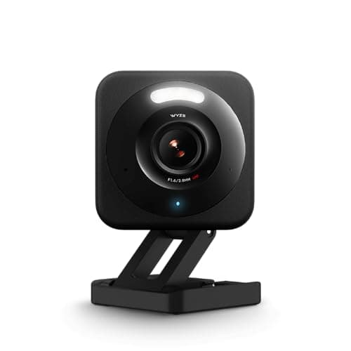 WYZE Cam v4 (Latest Model), 2.5K AI Security Camera, Indoor/Outdoor Cameras for Home Security, Baby Monitor & Pet Camera, Vibrant Color Night Vision, No Subscription Required, Free Expert Help - Image 1