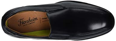 Florsheim Men's Medfield Bike Toe Slip Loafer Dress Shoe, Black, 12 Wide - Image 5