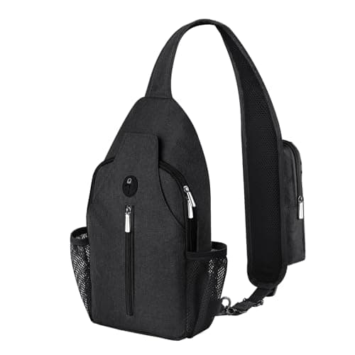 BROADREAM Crossbody Sling Backpack Waterproof Sling Bag for Women Men Anti Theft Crossbody Bags with RFID Blocking Hiking Backpack - Image 1