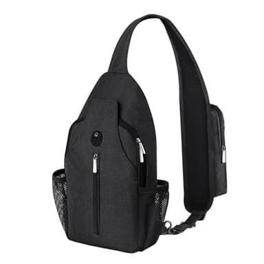 BROADREAM Crossbody Sling Backpack Waterproof Sling Bag for Women Men Anti Theft Crossbody Bags with RFID Blocking Hiking Backpack - Image 1