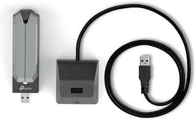 TP-Link BE6200 Tri-Band Wi-Fi 7 Wireless USB 3.0 Adapter Archer TBE401UH | WiFi Adapter for Desktop PC | Supports Windows 11,10 | 2 x High Gain Antennas | 6GHz, 4K-QAM, 160MHz, WPA3 | Secure by Design - Image 8