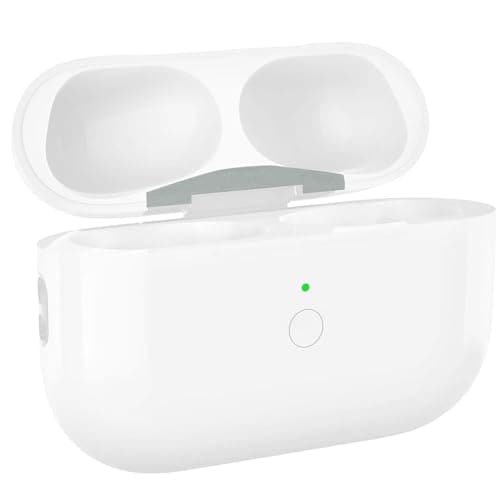 Wireless Charging Case Replacement Compatible with AirPods Pro 1st & 2nd Generation, AirPods Pro 1st & 2nd Charger Case with Bluetooth Pairing Sync Button - No Earbuds - Image 1