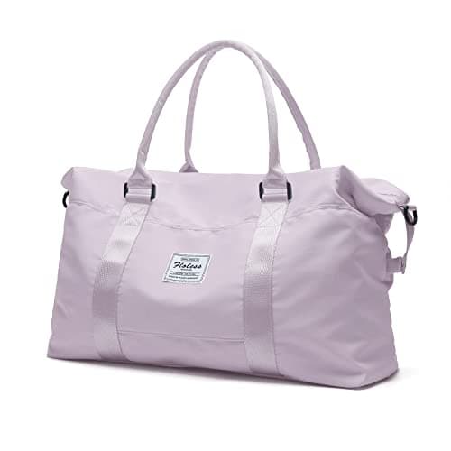 Travel Duffel Bag,Sports Tote Gym Bag,Shoulder Weekender Overnight Bag for Women - Image 1