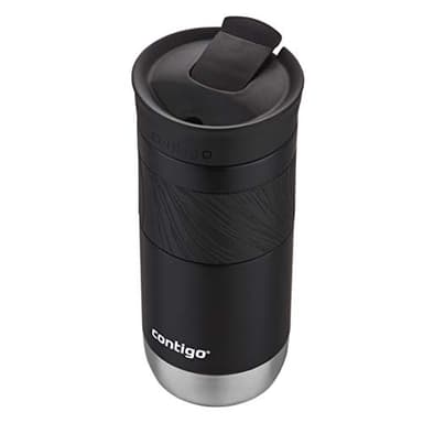 Contigo Byron Vacuum-Insulated Stainless Steel Travel Mug with Leak-Proof Lid Reusable Coffee Mug or Water Bottle BPA-Free 16oz Licorice Keeps Beverages Hot for 6 Hours or Cold for 12 Hours - Image 4