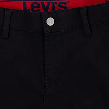 Levi's Boys' 502 Regular Taper Fit Chino Pants, Black, 12 - Image 3