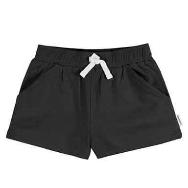 Gerber Baby Girls' 3-Pack Knit Shorts, Grey - Image 2