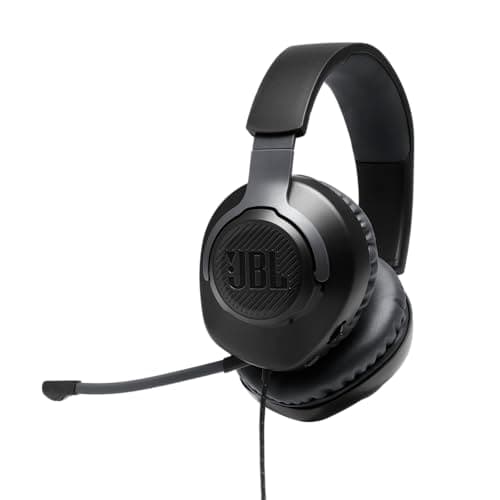 JBL Quantum 100 - Wired Over-Ear Gaming Headphones - Black, Large - Image 1