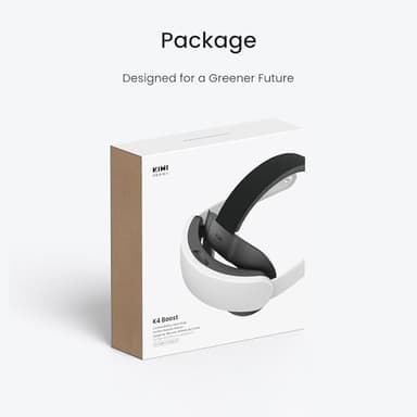 KIWI design K4 Boost Battery Head Strap for Meta Oculus Quest 3/3S, Adjustable VR Headband Accessories with Dual Charge, Extend Playtime & Reduce Facial Stress - Image 8
