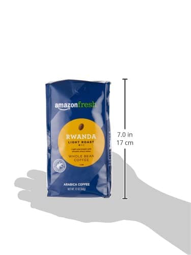 Amazon Fresh Direct Trade Rwanda Whole Bean Coffee, Light Roast, 12 Ounce (Pack of 3) - Image 8
