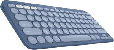 Logitech K380 Multi-Device Bluetooth Keyboard for Mac, Blueberry (Renewed) - Image 1