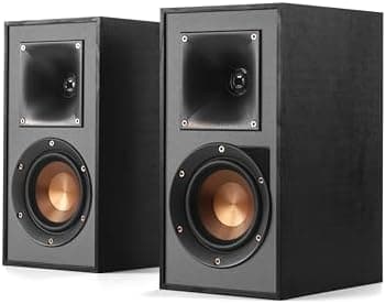 Klipsch R-41M Reference Bookshelf Speakers (Pair), Black - Image 2