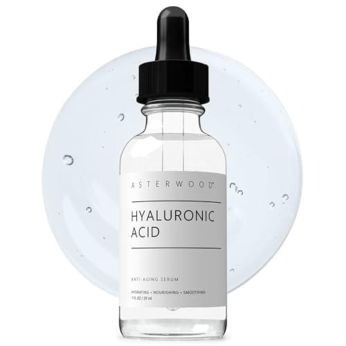 Asterwood Hyaluronic Acid Serum for Face - Plumping, Anti-Aging, Hydrating - Fragrance-Free - 1 Fl Oz - Image 1
