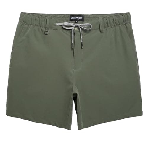 maamgic Men's 5 Inseam Casual Classic Fit Shorts Men with Multi-Pocket Workout Short Hybrid Quick Dry Short Pants - Image 1