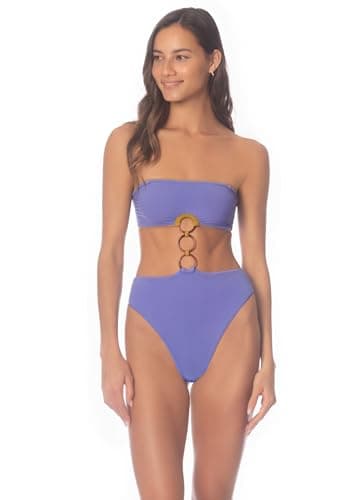 Maaji Women's Standard Cheeky Cut, Blue - Image 3