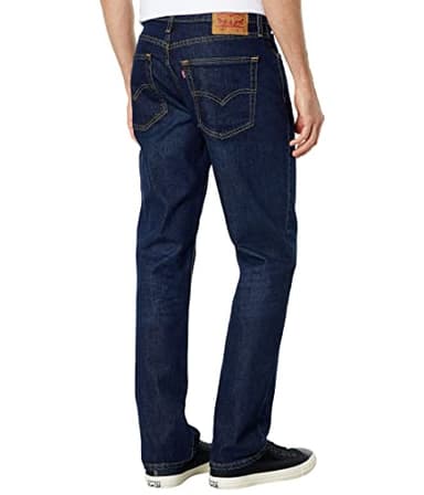 Levi's Men's 514 Straight Fit Cut Jeans (Also Available in Big & Tall), Clean Run-Dark Indigo (Advanced Stretch), 34W x 32L - Image 2