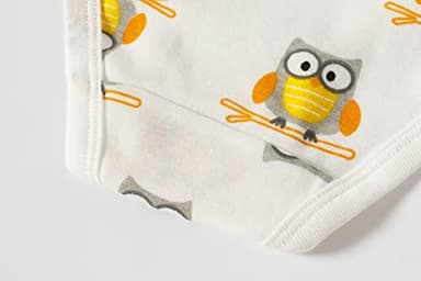 Barara King Girls' Undies 100% Cotton Panties Little Girls Soft Underwear Kids Briefs (Pack of 6) Size 6 - Image 3