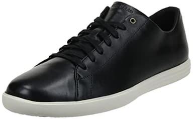 Cole Haan mens Grand Crosscourt Ii Sneaker, Black Lthr/White, 7.5 US - Image 1