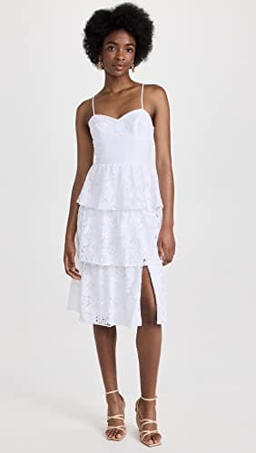 Amanda Uprichard Women's Rosalia Dress, White, M - Image 2