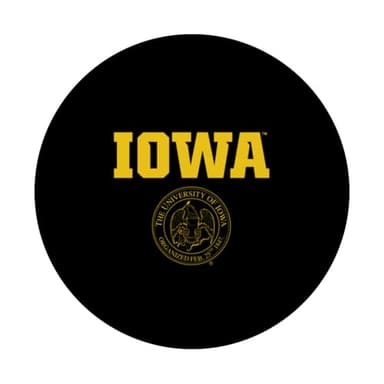 Iowa Hawkeyes | Official NCAA Merch | OCIMPIO002 PopSockets Adhesive PopGrip - Image 3