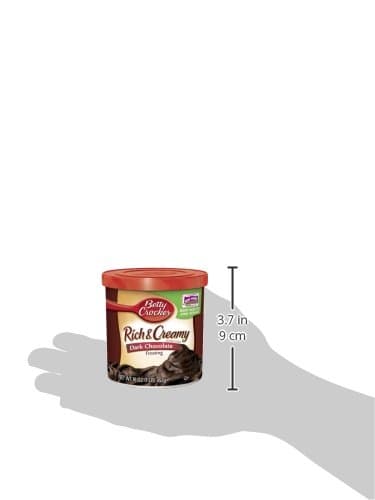 Betty Crocker Rich & Creamy Gluten Free Dark Chocolate Frosting, 16 oz. (Pack of 8) - Image 8