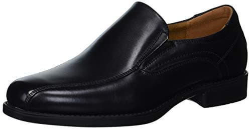 Florsheim Men's Medfield Bike Toe Slip Loafer Dress Shoe, Black, 12 Wide - Image 1