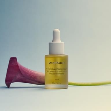 goop Beauty Nutrient Face Oil | Anti Aging Moisturizer for Smooth Skin Texture & Wrinkles | Bakuchiol, Cacay, & Organic Amla | 1 fl oz - Image 4