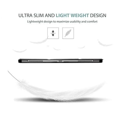 ProCase Smart Case for iPad Pro 12.9 2022/2021/2020/2018, Slim Stand Hard Back Shell Smart Cover for iPad Pro 12.9" 6th Gen/5th Gen/4th Gen/3rd Gen -Black - Image 7