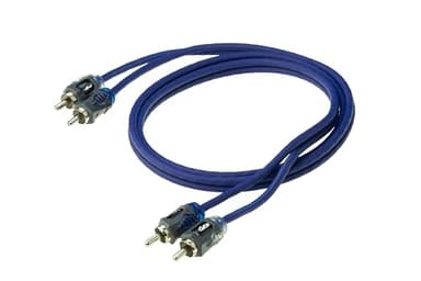 Scosche EFX Rogue R20 2-Channel Twisted Pair RCA Interconnect Audio Cables - 2CH OFC Car Stereo, Power Sports & Marine Connector Cable - 20 Foot Male to Male - Image 1