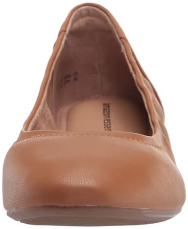Amazon Essentials Women's Belice Slip On Ballet Flat, Camel, 9 - Image 2