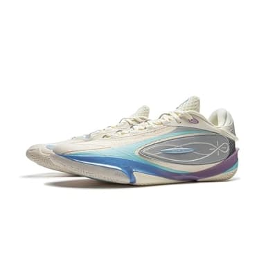 LI-NING Wade 808 5 Ultra Men Basketball Shoes Lightweight High Rebound Stable Professional Match Sneakers Egg Shell US 10 - Image 2
