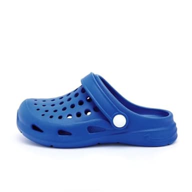 Cubufly Boys and Girls Garden Clogs Slip on Water Shoes Children Sandals for Indoor Outdoor Blue(Toddler/Little Kids/Big Kids) - Image 7