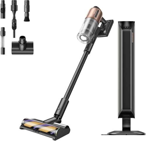 DREAME Z20 Station Cordless Stick Vacuum Cleaner with Dust Removal Hub, Dust Reveal Omni-Brush, 250AW Powerful Suction for Multi-Surface, Up to 90min Running Time, Smart Detection Upright Vacuum - Image 1